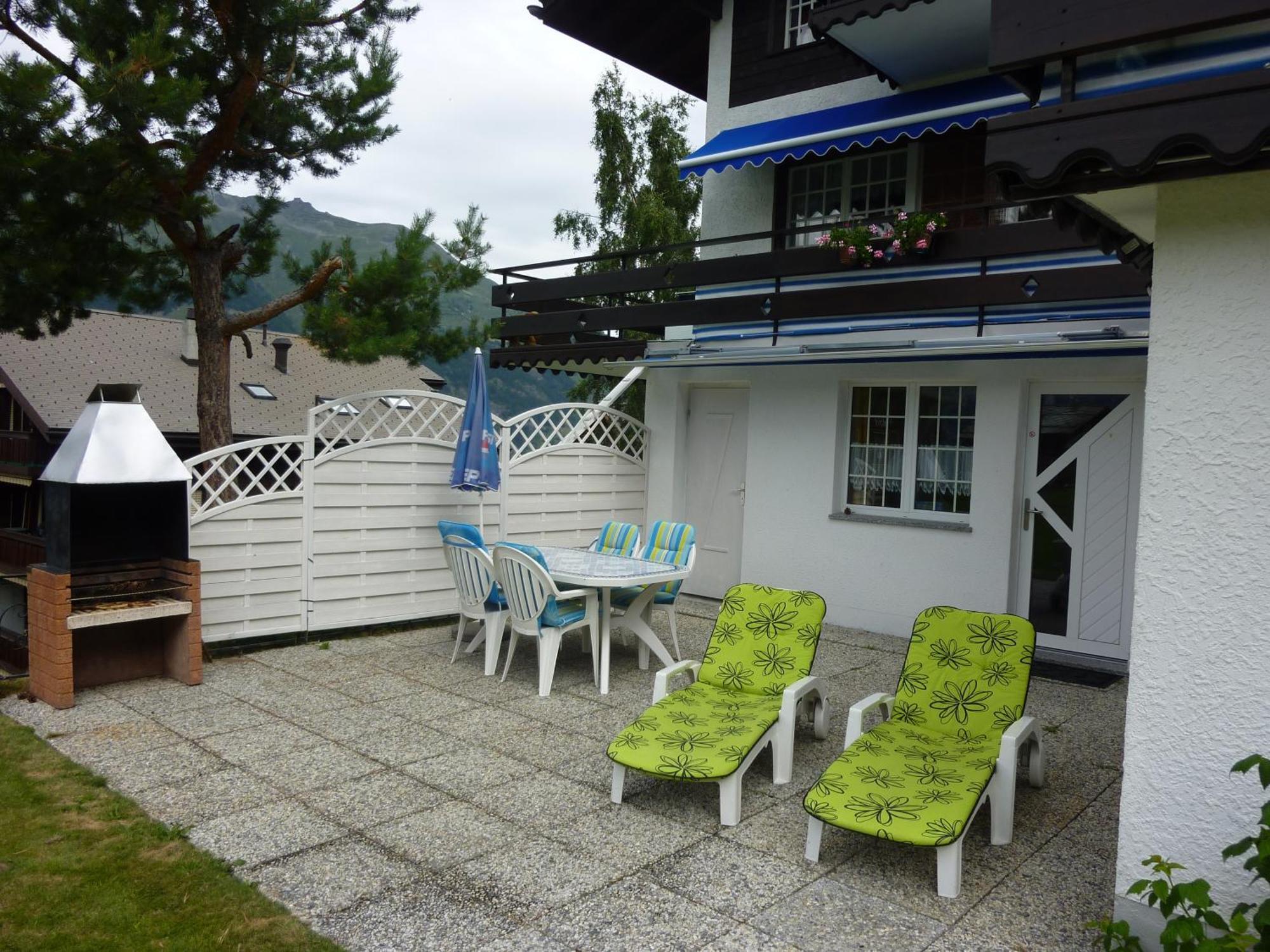 Ferienwohnung Edelweiss Grächen Dış mekan fotoğraf