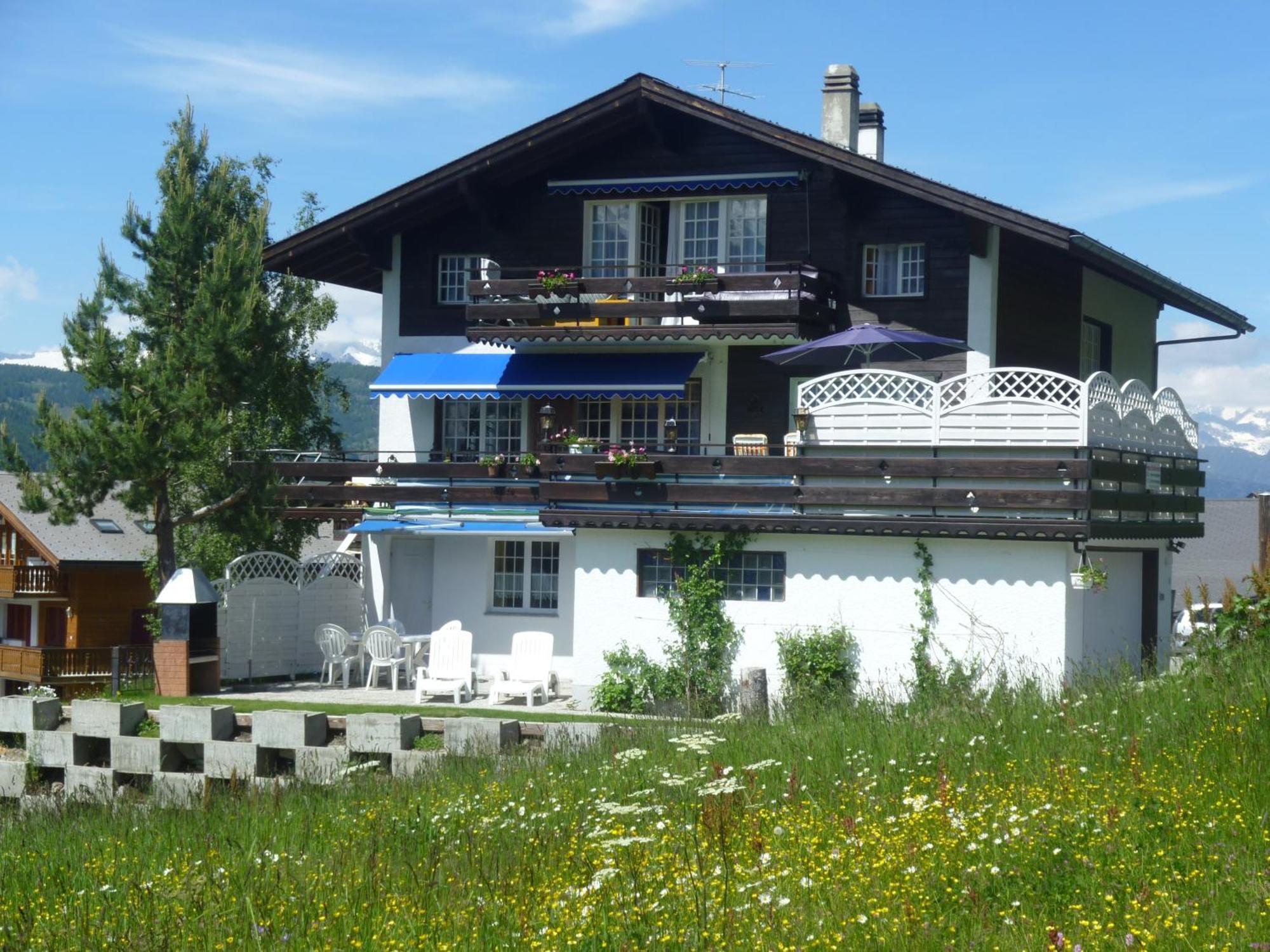 Ferienwohnung Edelweiss Grächen Dış mekan fotoğraf