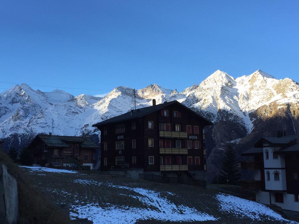 Ferienwohnung Edelweiss Grächen Dış mekan fotoğraf