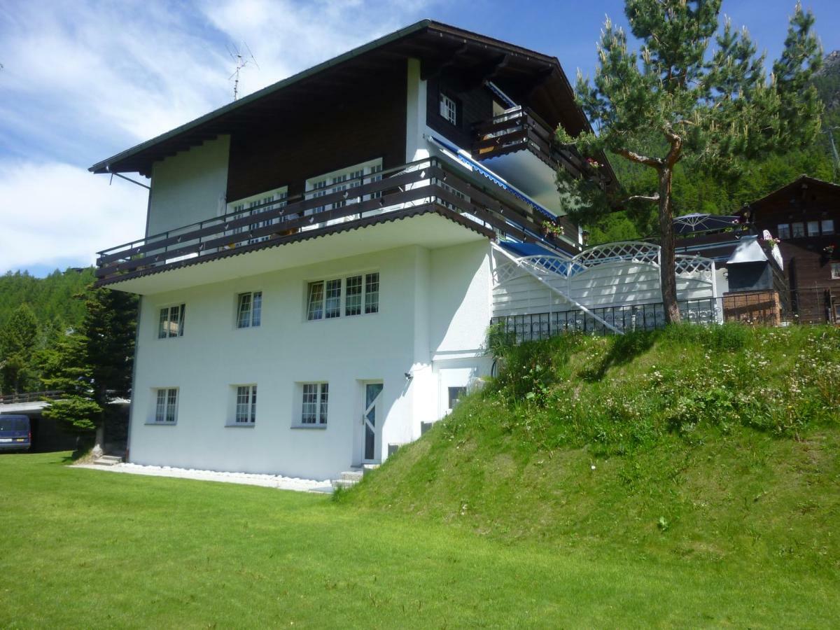 Ferienwohnung Edelweiss Grächen Dış mekan fotoğraf